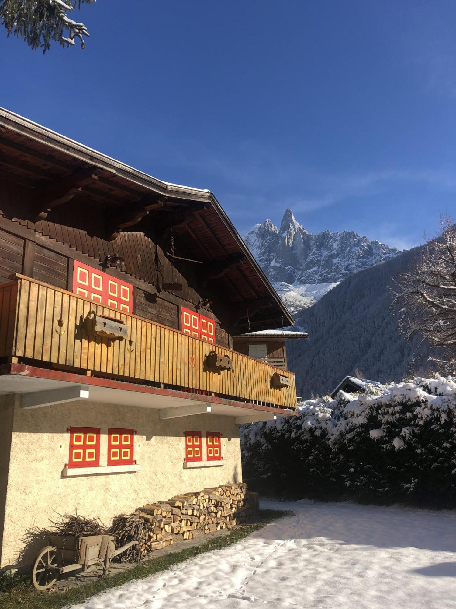Chalet Baraka Vue Montblanc Chamonix Exterior photo